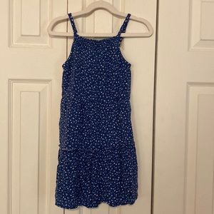 Ambercrombie kids girls size 7/8 blue floral sundress